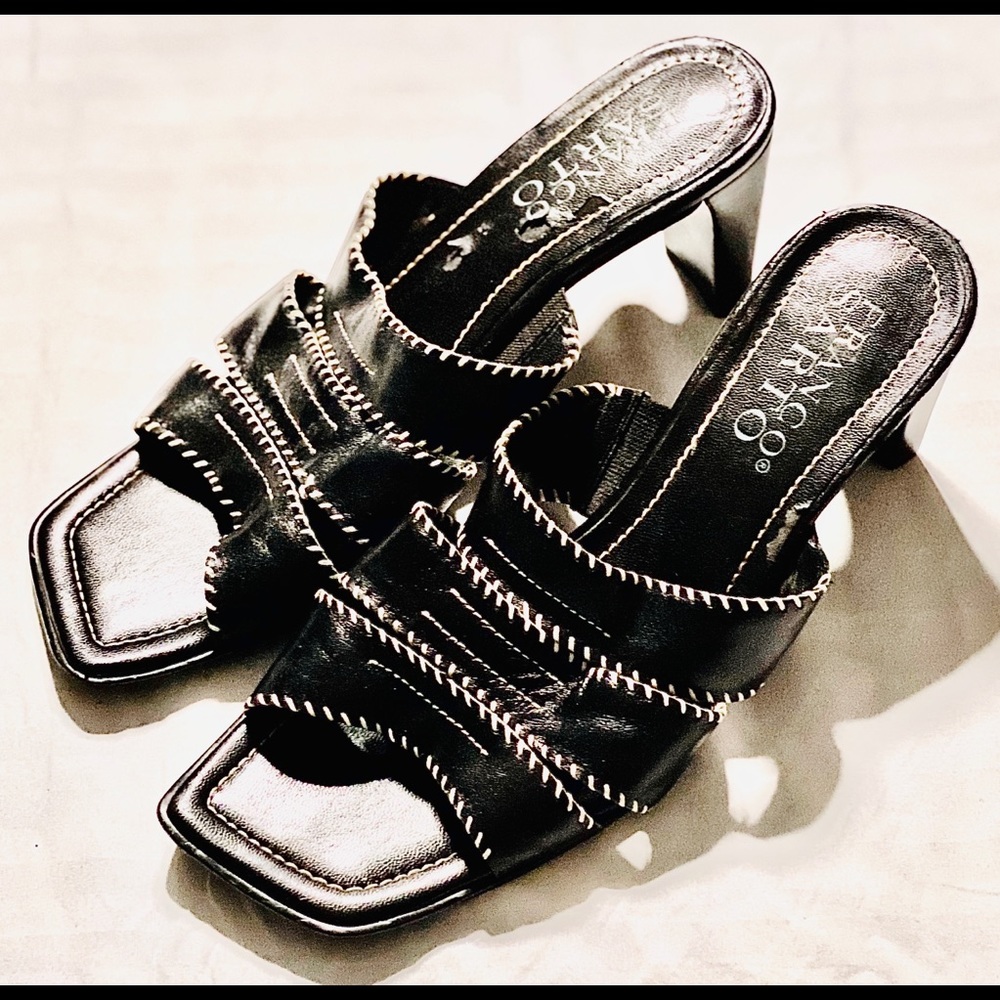 FRANCO SARTO Black Women Shoes Size 8M